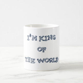 I am king of the world magic mug