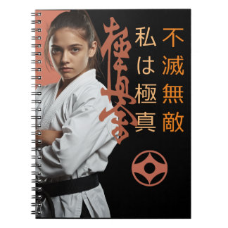 I am Kyokushin - Unbreakable, Unstoppable, Karate Notebook