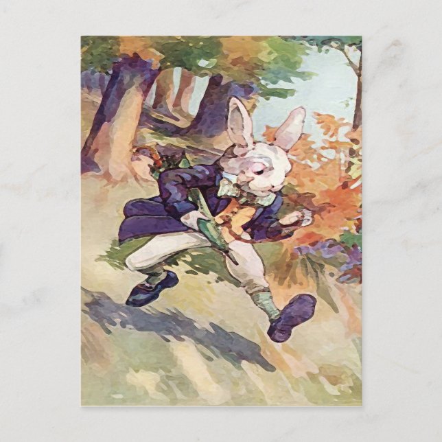 I am Late ! ~ Postcards (Front)