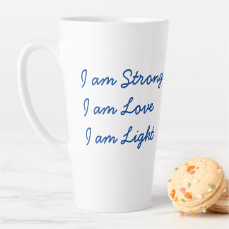 I am Light tall mug