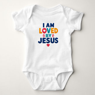 I am Loved by Jesus Baby Bodysuit