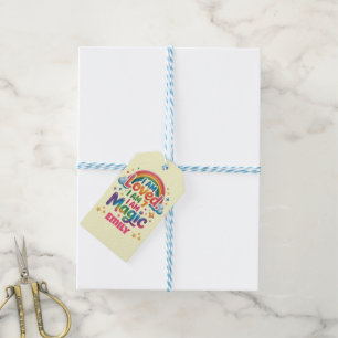 I Am Loved I Am Magic Birthday Girl Affirmation Gift Tags
