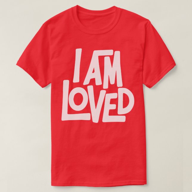 I AM LOVED Long Sleeve T-Shirt (Design Front)