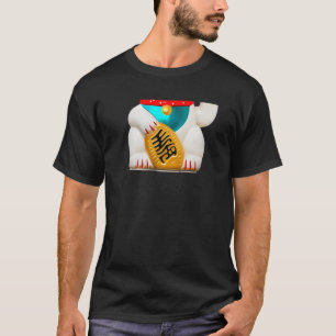 I Am Lucky Cat Money Cat Maneki Neko T-Shirt
