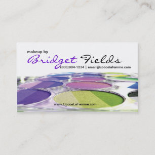 I am MakeUp Two Business Card