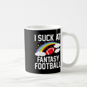 I Am Momma Men's Fantasy Football Loser - Black  Coffee Mug