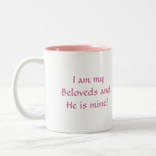 I am my Beloveds and He is mine! , Jessica Two-Tone Coffee Mug