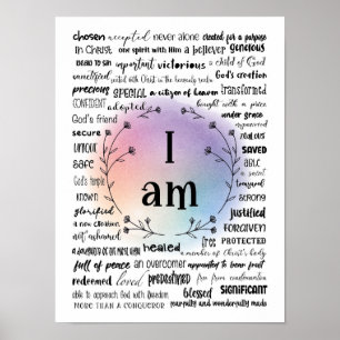 I Am My Identity Poster