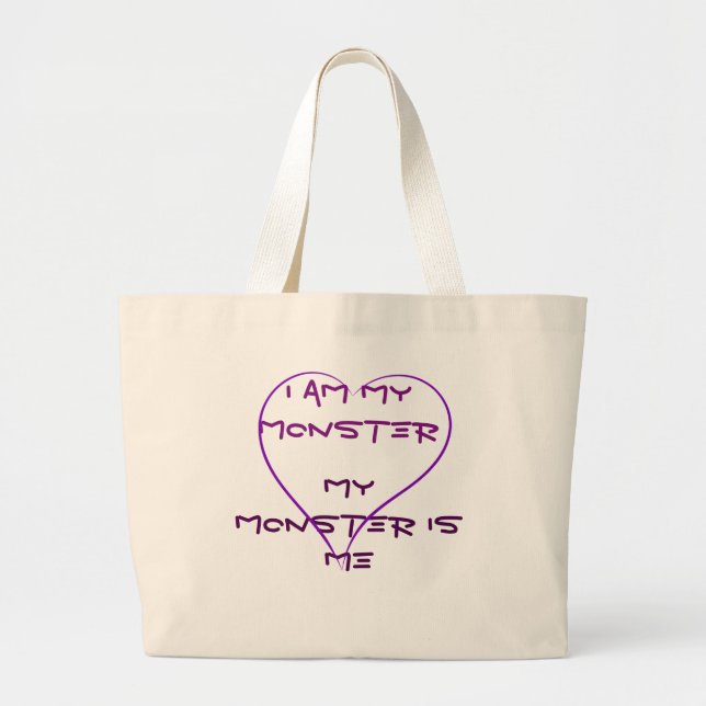 I am my monster bag (Front)