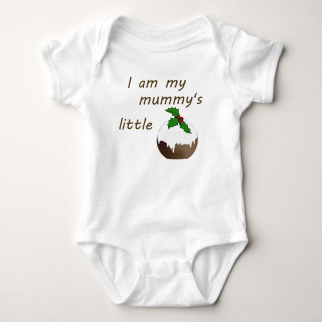 "I am my mummy's"  Baby Bodysuit (Front)