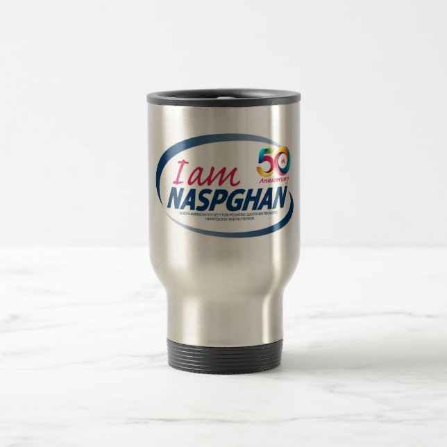 I am NASPGHAN Travel Mug (Center)