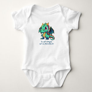 I am not a dragon baby bodysuit