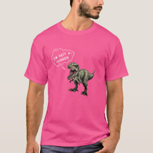 I am Not A Hugger Tee Introvert T Rex Sarcastic Te