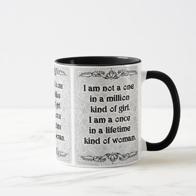 I am not a one - Positive Quote´s Mug (Right)