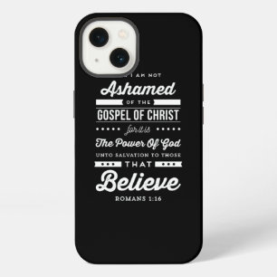 I Am Not Ashamed Of The Gospel Christian Print iPhone 13 Case