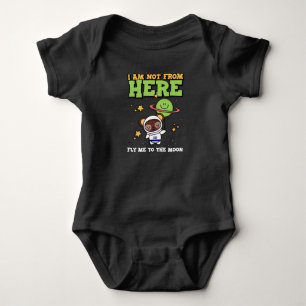 i Am Not From Here Baby Jersey Bodysuit