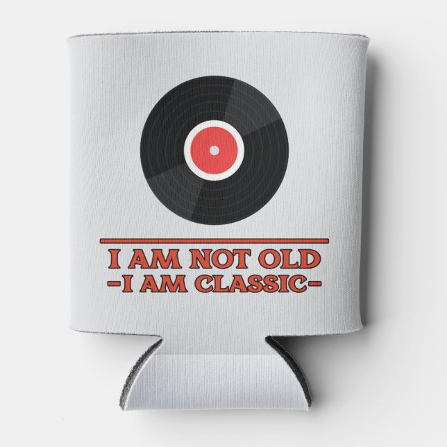 I am not old I am classic Funny 50th birthday  Can Cooler (Front)