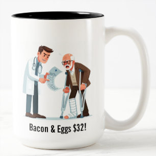 I am NOT Paying THIS!  Two-Tone Coffee Mug
