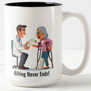 I am NOT Paying THIS!  Two-Tone Coffee Mug