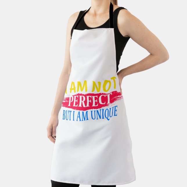 I am not perfect, but I am a unique Apron (Insitu)