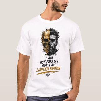 I Am Not Perfect But I Am Limited Edition – Skull T-Shirt