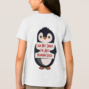 I Am Not Short, I'm Just Penguin-Sized Tri-Blend Shirt