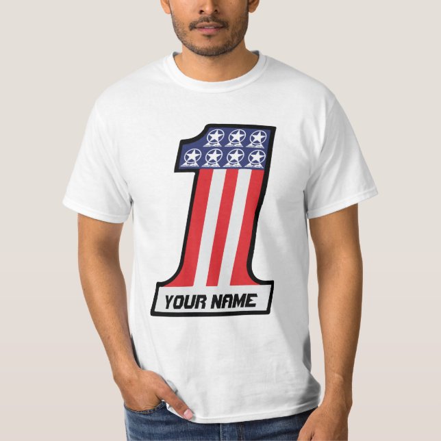 I am Number One #1 - Personalised T-Shirt (Front)