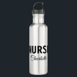 I am nurse medical expert add your name text simpl 710 ml water bottle<br><div class="desc">Profession simple templates for your profession</div>