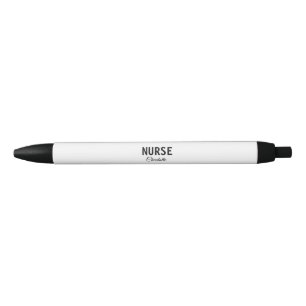 I am nurse medical expert add your name text simpl black ink pen