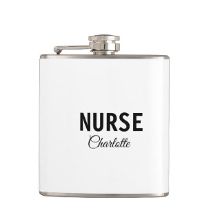 I am nurse medical expert add your name text simpl hip flask