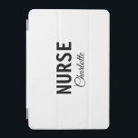 I am nurse medical expert add your name text simpl iPad mini cover<br><div class="desc">Profession simple templates for your profession</div>