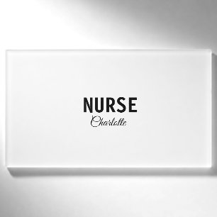 I am nurse medical expert add your name text simpl tag