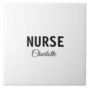 I am nurse medical expert add your name text simpl tile
