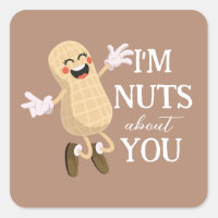 i am nuts about you Valentine's funny love pun