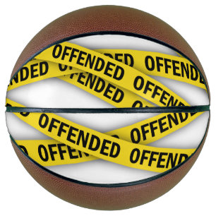 I am offended police tape do not cross basketball