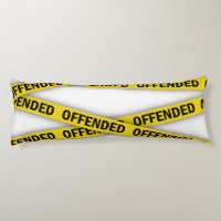 I am offended police tape do not cross