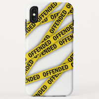 I am offended police tape do not cross