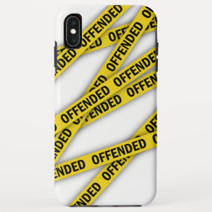 I am offended police tape do not cross Case-Mate iPhone case