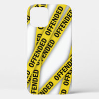 I am offended police tape do not cross