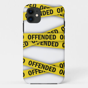 I am offended police tape do not cross Case-Mate iPhone case