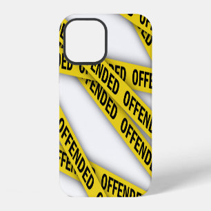I am offended police tape do not cross iPhone 12 case