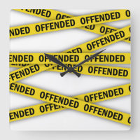 I am offended police tape do not cross