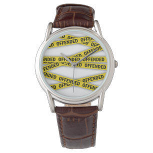 I am offended police tape do not cross watch
