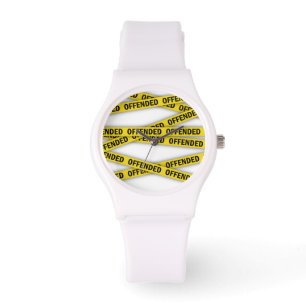 I am offended police tape do not cross watch