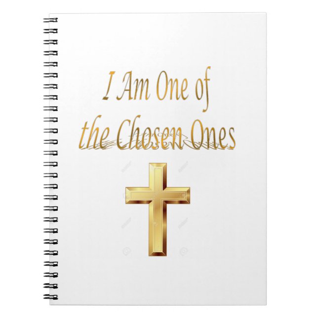 I am One of the hosen One -Journal Notebook (Front)