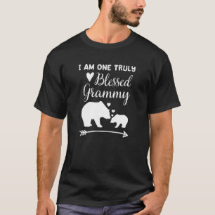 I Am One Truly Blessed Grammy Bear Grandmother T-Shirt