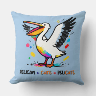 I Am Pelicute – I'm a Cute Pelican Tee Cushion