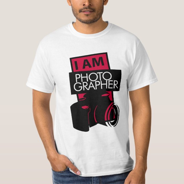 i am photographer T-Shirt (Front)