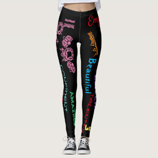 I AM - Positively Me Leggings