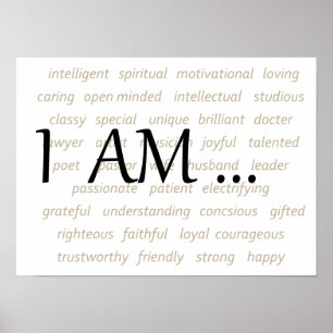 I AM ... POSTER